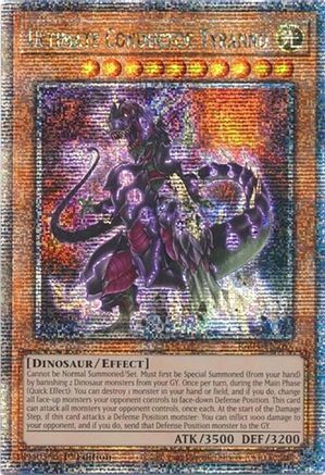 Image of Ultimate Conductor Tyranno [RA04-EN287] Quarter Century Secret Rare