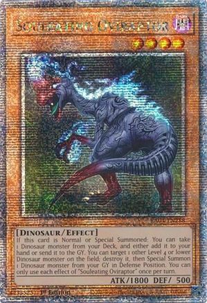 Image of Souleating Oviraptor [RA04-EN288] Quarter Century Secret Rare