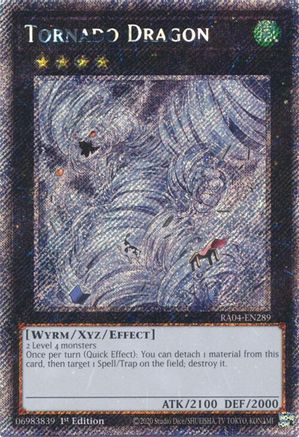 Image of Tornado Dragon [RA04-EN289] Platinum Secret Rare