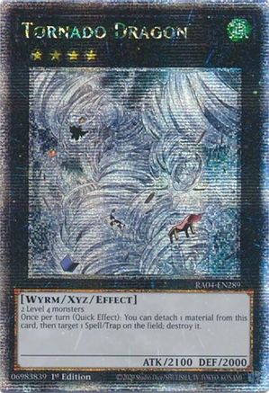 Image of Tornado Dragon [RA04-EN289] Quarter Century Secret Rare