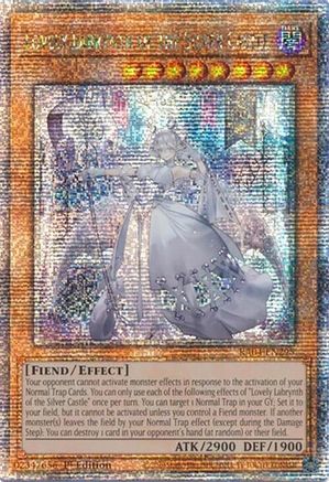 Image of Lovely Labrynth of the Silver Castle [RA04-EN295] Quarter Century Secret Rare