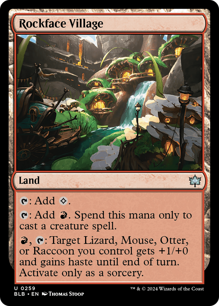 Image of Rockface Village [Bloomburrow]