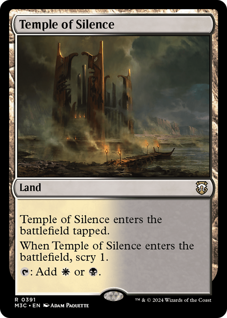 Image of Temple of Silence [Modern Horizons 3 Commander]