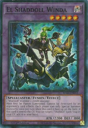 Image of El Shaddoll Winda [RA04-EN052] Super Rare
