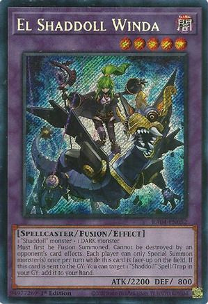 Image of El Shaddoll Winda [RA04-EN052] Secret Rare
