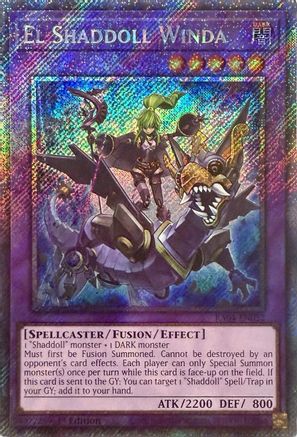 Image of El Shaddoll Winda [RA04-EN052] Platinum Secret Rare