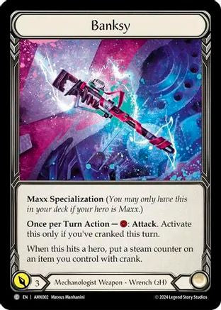 Image of Banksy [] (Armory Deck: Maxx Nitro)  Rainbow Foil
