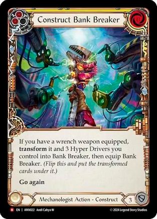 Image of Construct Bank Breaker [AMX022] (Armory Deck: Maxx Nitro)