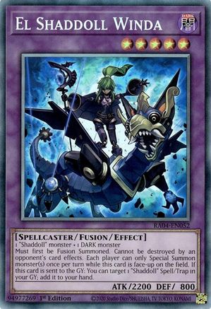 Image of El Shaddoll Winda [RA04-EN052] Prismatic Collector's Rare