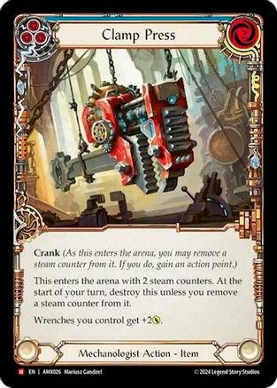Image of Clamp Press [AMX026] (Armory Deck: Maxx Nitro)