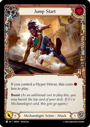 Image of Jump Start (Red) [AMX011] (Armory Deck: Maxx Nitro)