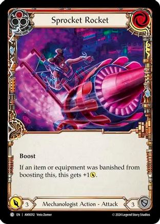 Image of Sprocket Rocket (Red) [AMX012] (Armory Deck: Maxx Nitro)