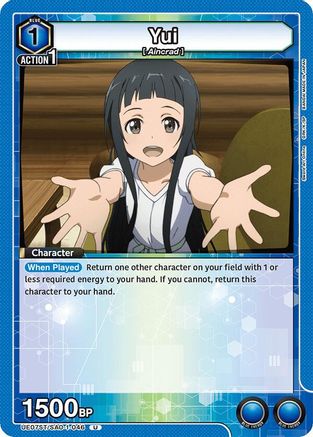 Image of Yui (UE07ST/SAO-1-046) - UE07ST Sword Art Online Starter Deck