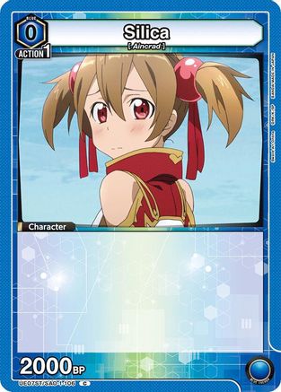 Image of Silica (UE07ST/SAO-1-106) - UE07ST Sword Art Online Starter Deck