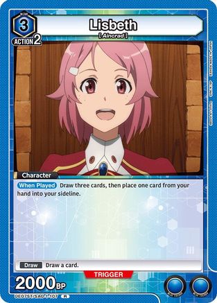 Image of Lisbeth (107) (UE07ST/SAO-1-107) - UE07ST Sword Art Online Starter Deck