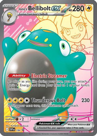 Image of Iono's Bellibolt ex (194) [Scarlet & Violet: Black Star Promos]