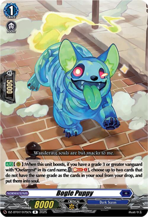 Image of Bogle Puppy (DZ-BT07/075EN) [Moon Fangs & Cerulean Blaze]
