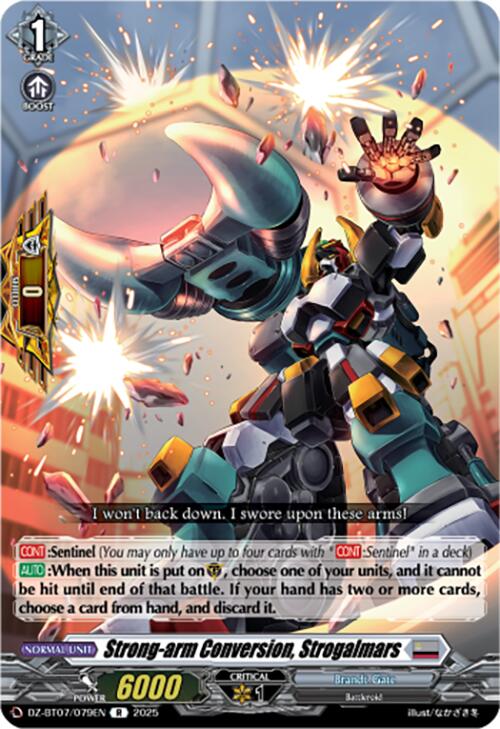 Image of Strong-arm Conversion, Strogalmars (DZ-BT07/079EN) [Moon Fangs & Cerulean Blaze]