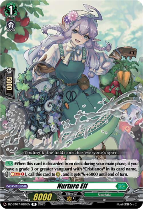 Image of Nurture Elf (DZ-BT07/088EN) [Moon Fangs & Cerulean Blaze]