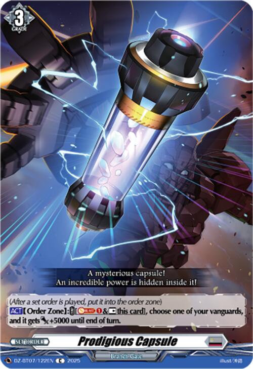 Image of Prodigious Capsule (DZ-BT07/122EN) [Moon Fangs & Cerulean Blaze]