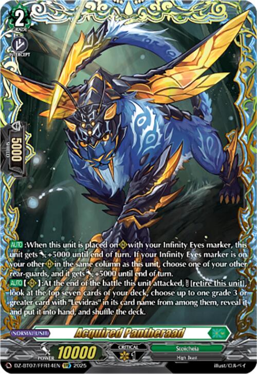 Image of Acquired Pantheraad (DZ-BT07/FFR14EN) [Moon Fangs & Cerulean Blaze]
