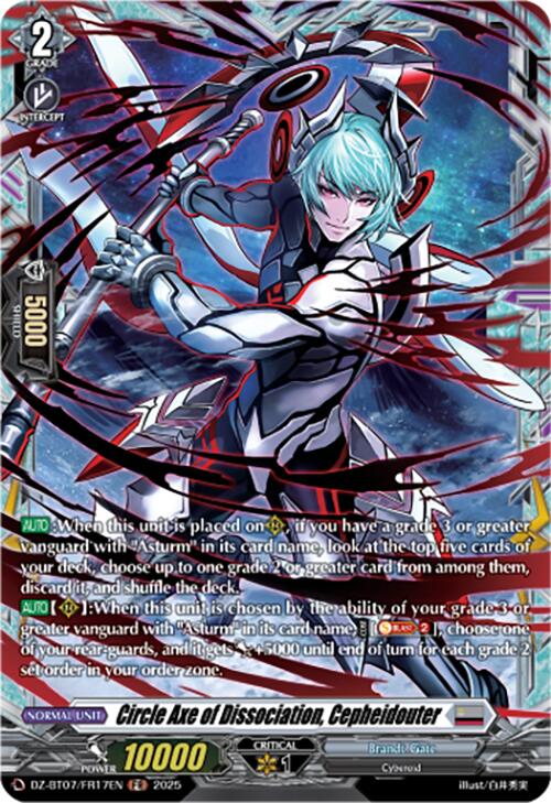 Image of Circle Axe of Dissociation, Cepheidouter (DZ-BT07/FR17EN) [Moon Fangs & Cerulean Blaze]