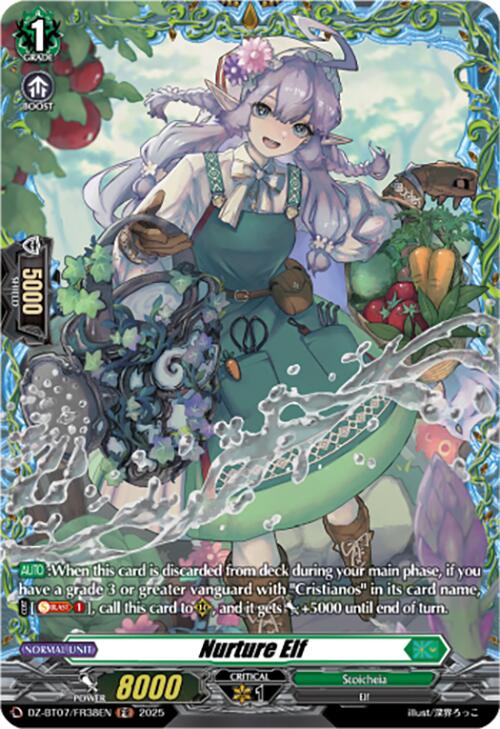 Image of Nurture Elf (DZ-BT07/FR38EN) [Moon Fangs & Cerulean Blaze]