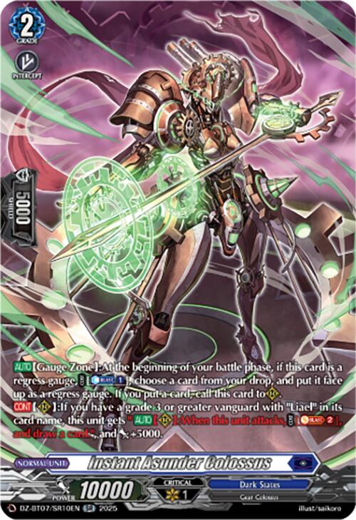 Image of Instant Asunder Colossus (DZ-BT07/SR10EN) [Moon Fangs & Cerulean Blaze]