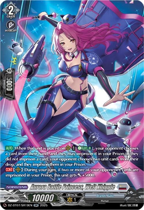 Image of Aurora Battle Princess, Welt Khipple (DZ-BT07/SR19EN) [Moon Fangs & Cerulean Blaze]