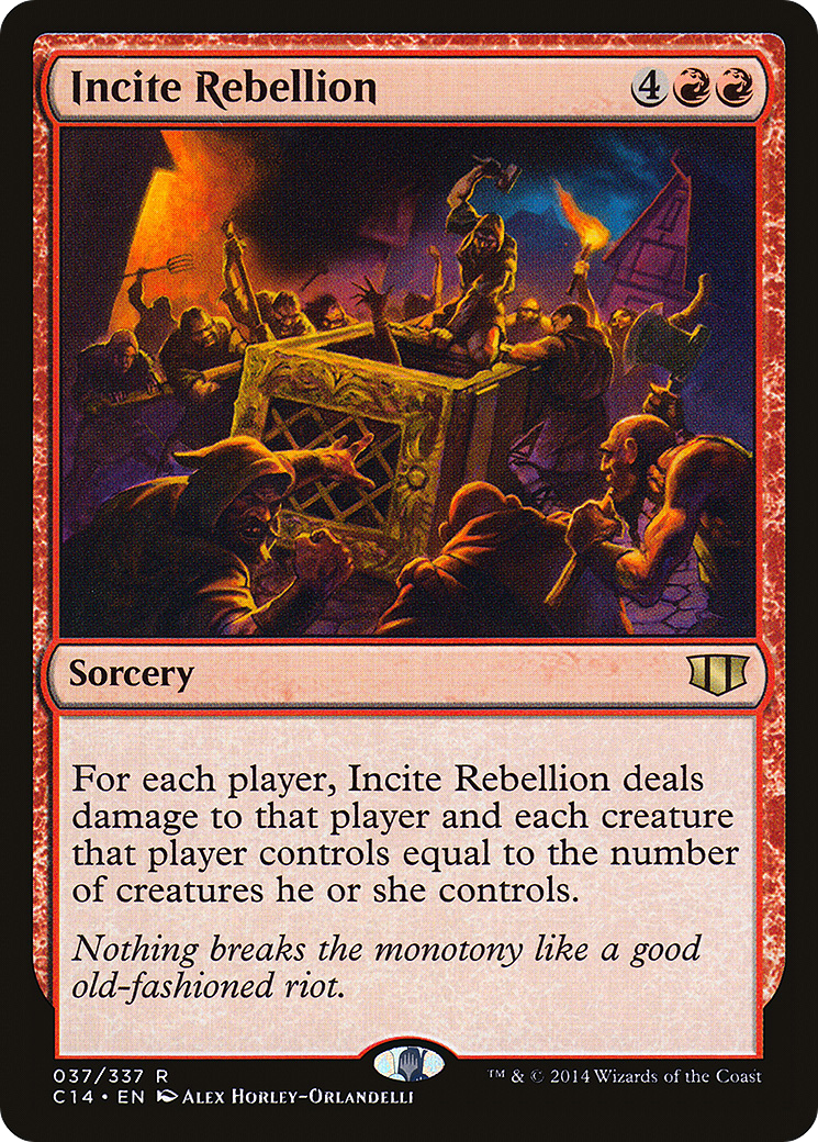Image of Incite Rebellion [Commander 2014]