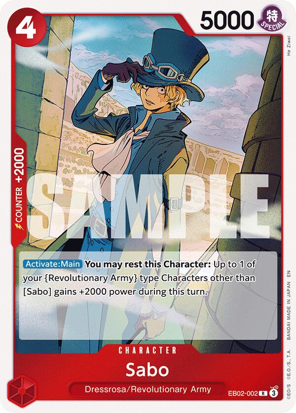 Image of Sabo [Extra Booster: Anime 25th Collection]