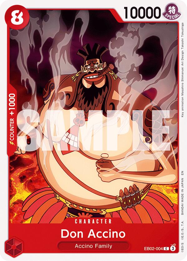 Image of Don Accino [Extra Booster: Anime 25th Collection]