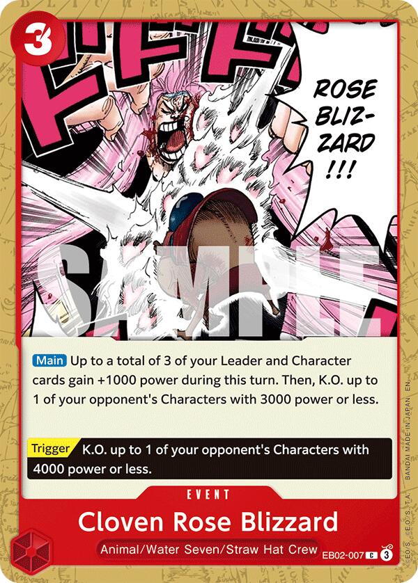 Image of Cloven Rose Blizzard [Extra Booster: Anime 25th Collection]