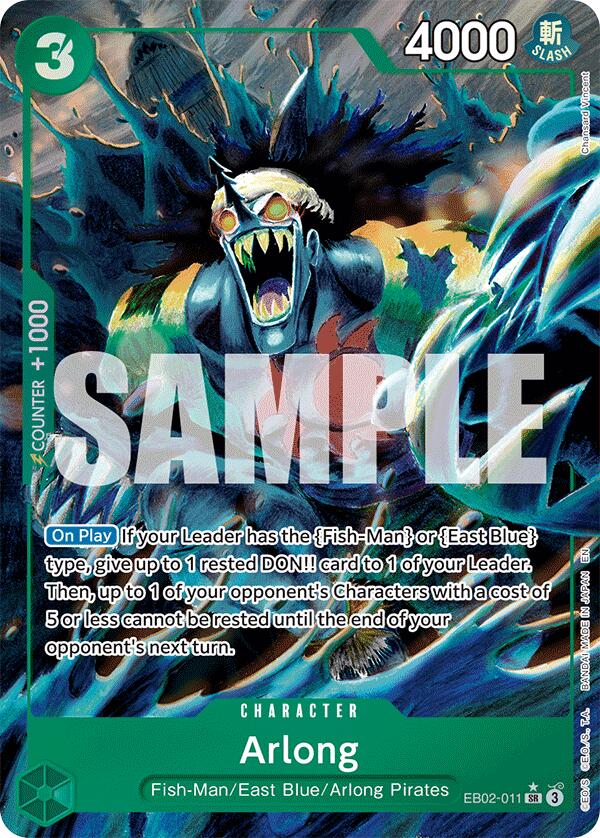 Image of Arlong (Alternate Art) [Extra Booster: Anime 25th Collection]