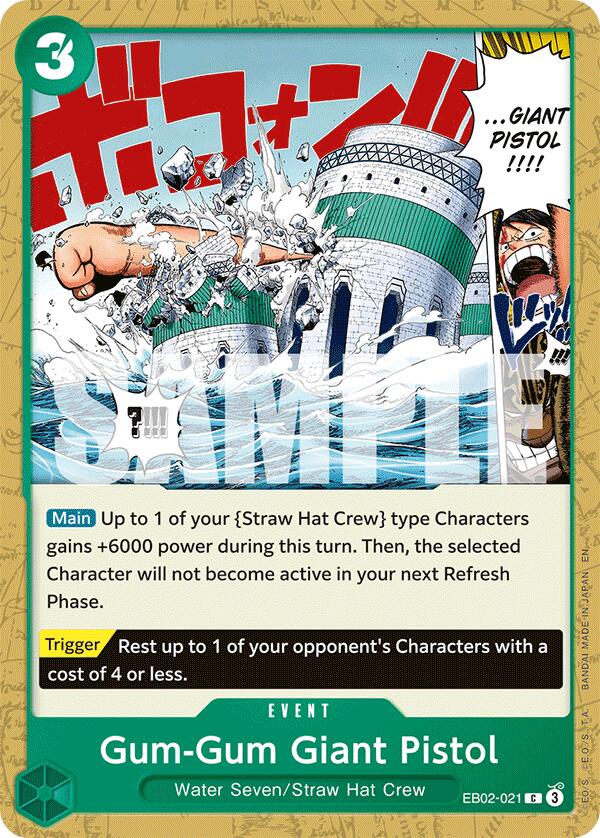 Image of Gum-Gum Giant Pistol [Extra Booster: Anime 25th Collection]