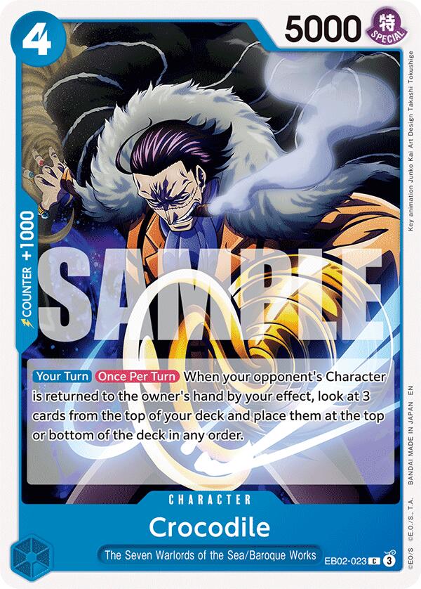 Image of Crocodile [Extra Booster: Anime 25th Collection]