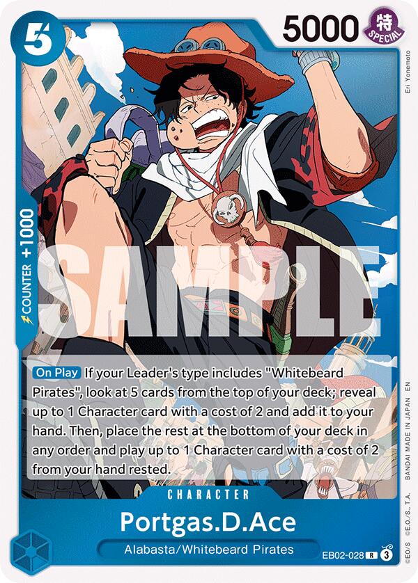 Image of Portgas.D.Ace [Extra Booster: Anime 25th Collection]