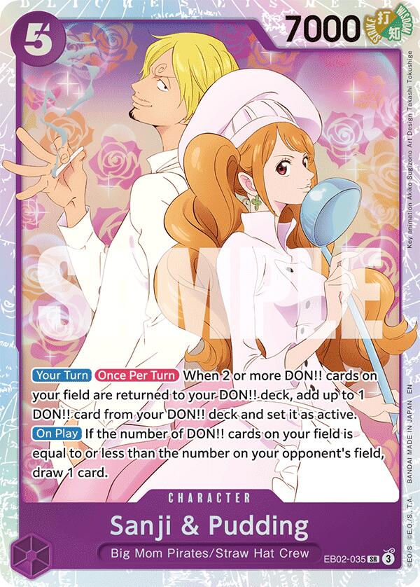 Image of Sanji & Pudding [Extra Booster: Anime 25th Collection]