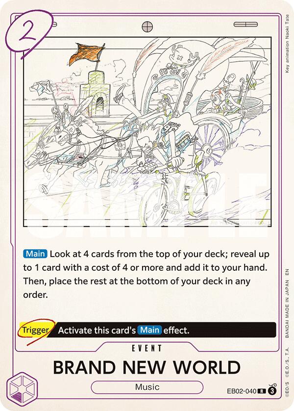 Image of BRAND NEW WORLD [Extra Booster: Anime 25th Collection]