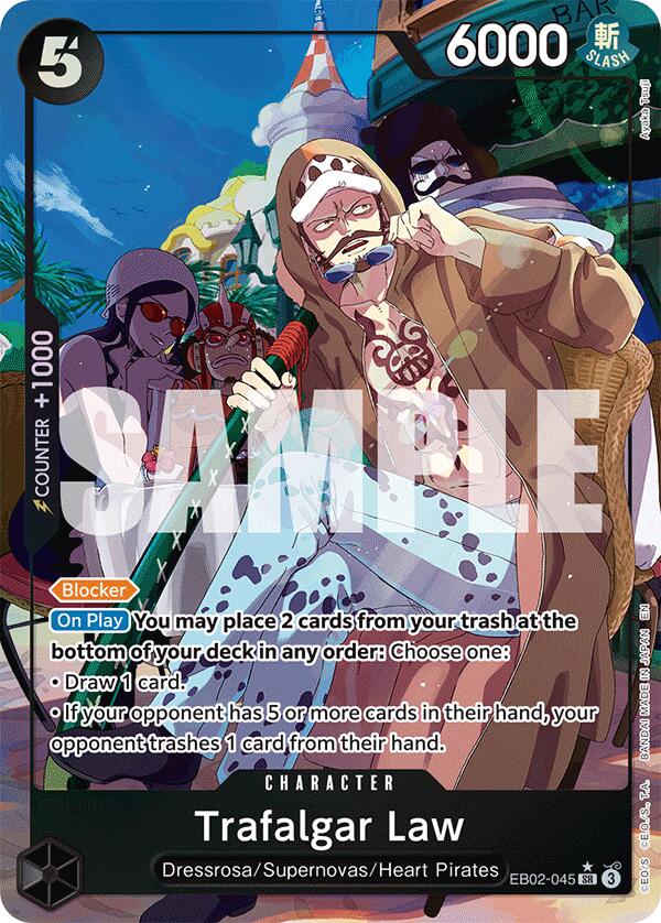 Image of Trafalgar Law (Alternate Art) [Extra Booster: Anime 25th Collection]
