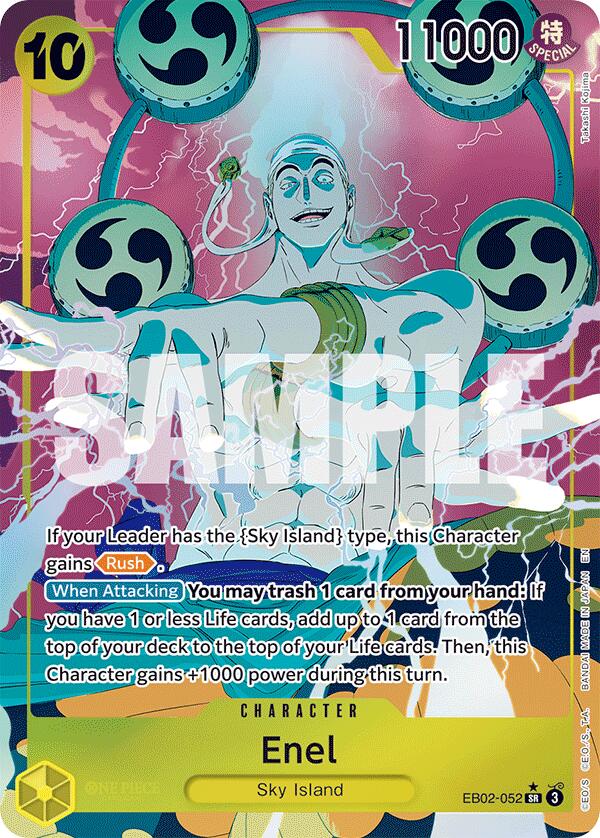 Image of Enel (Alternate Art) [Extra Booster: Anime 25th Collection]