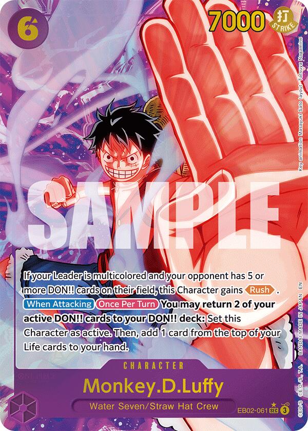 Image of Monkey.D.Luffy (061) (Alternate Art) [Extra Booster: Anime 25th Collection]