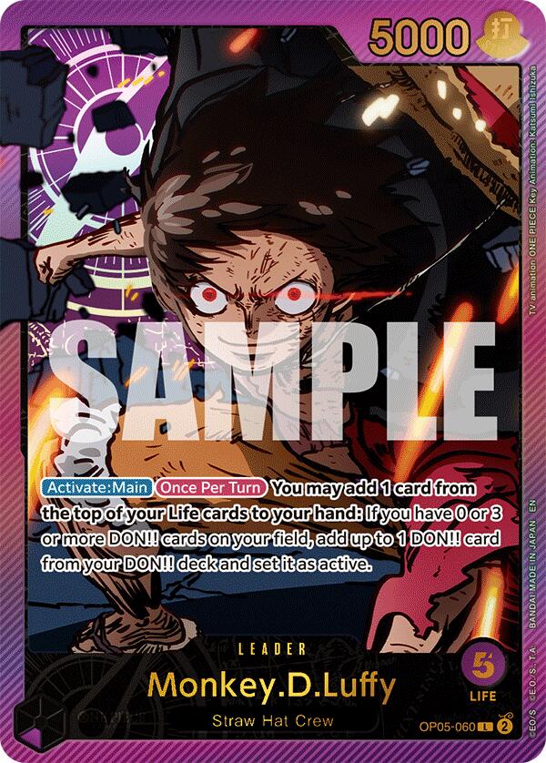 Image of Monkey.D.Luffy (SPR) [Extra Booster: Anime 25th Collection]