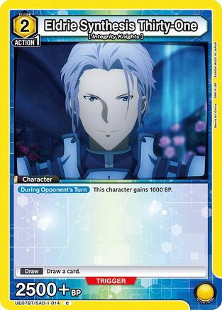 Image of Eldrie Synthesis Thirty-One (UE07BT/SAO-1-014) - UE07BT Sword Art Online