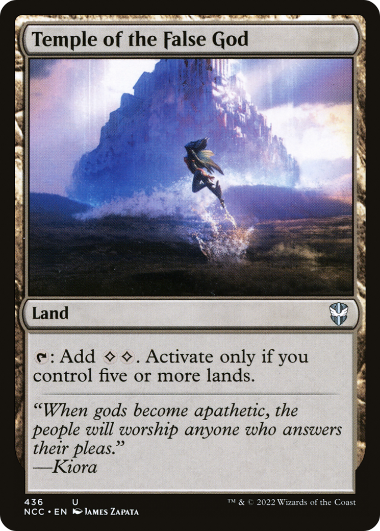 Image of Temple of the False God [Streets of New Capenna Commander]