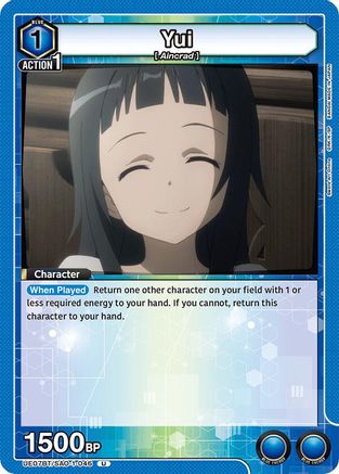 Image of Yui (046) (UE07BT/SAO-1-046) - UE07BT Sword Art Online