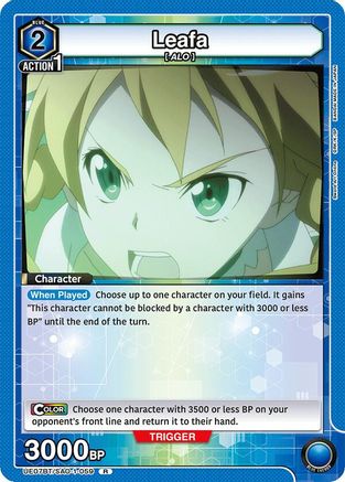 Image of Leafa (059) (UE07BT/SAO-1-059) - UE07BT Sword Art Online Foil