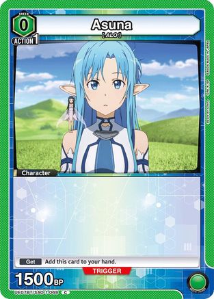Image of Asuna (068) (UE07BT/SAO-1-068) - UE07BT Sword Art Online