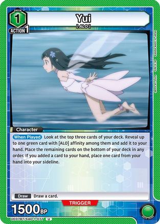 Image of Yui (077) (UE07BT/SAO-1-077) - UE07BT Sword Art Online