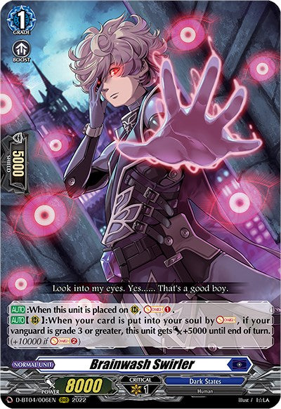 Image of Brainwash Swirler (D-BT04/006EN) [Awakening of Chakrabarthi]